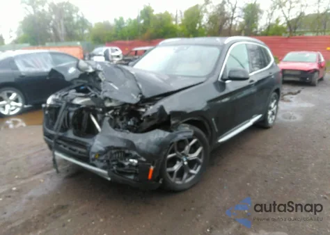 2021 BMW X3 xDrive30I из США, поврежденный, VIN 5UXTY5C02M9D79732